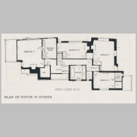 Baillie Scott, House in Sussex, First Floor Plan, The Studio Yearbook of Decorative Art, 1915, p.9.jpg